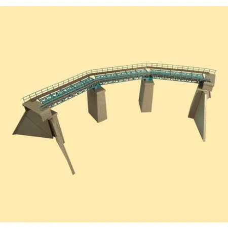 Auhagen Stahlbrücke im Bogen, Spur TT