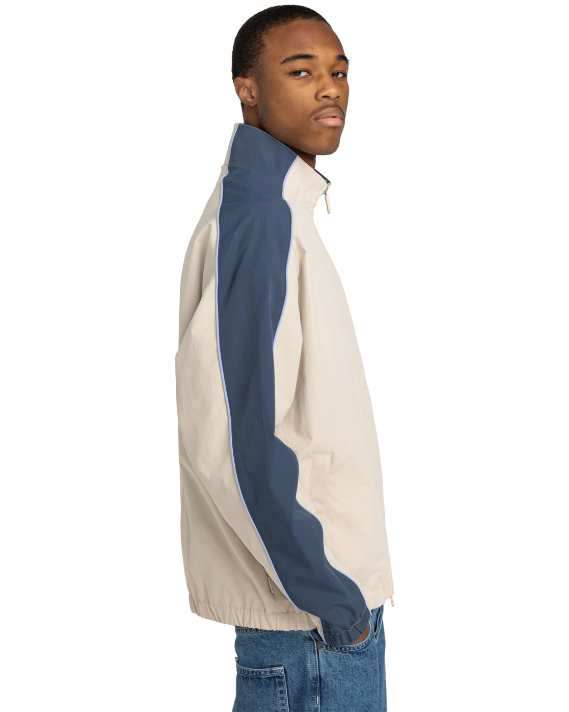 Element Trace Windbreaker Oyster Gray