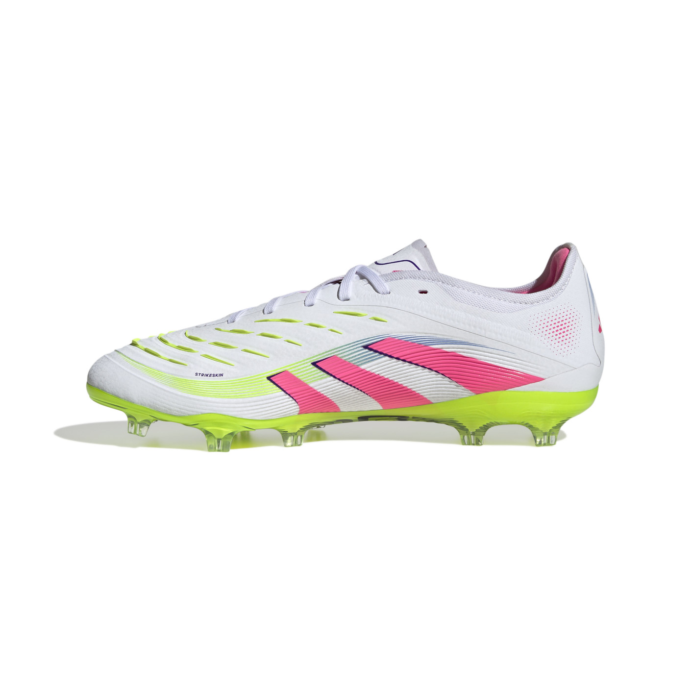 Adidas Predator Pro Gras Voetbalschoenen (FG) Wit Roze Neongeel