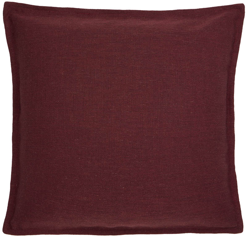 Erle pynteputetrekk 45x45 burgunder