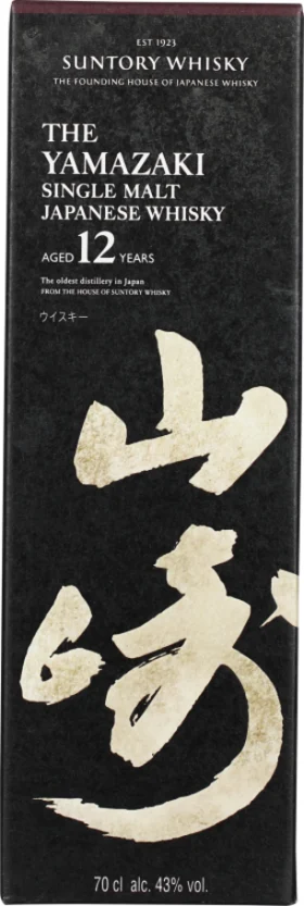 YAMAZAKI 12 YEARS SINGLE MALT 70CL