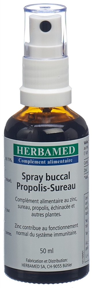 HERBAMED Propolis-Holunder Mundspray<br>50 ml, Spray