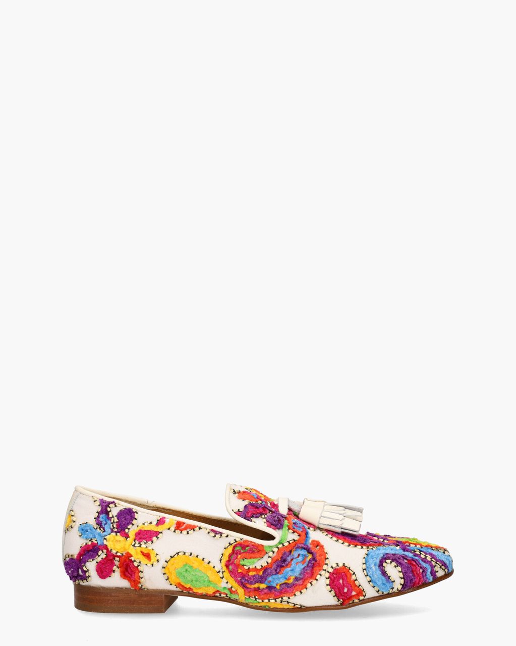Pedro Miralles Talima 13577 Off-White/Multicolor Damesloafers
