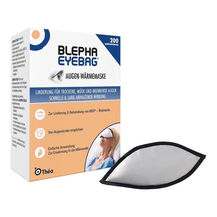 Blepha Eyebag Augen-Wärmemaske, 1 St