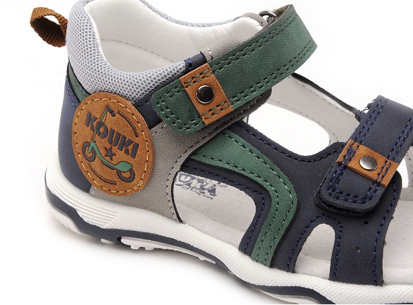 Bopy nu pieds enfant irwin bleu