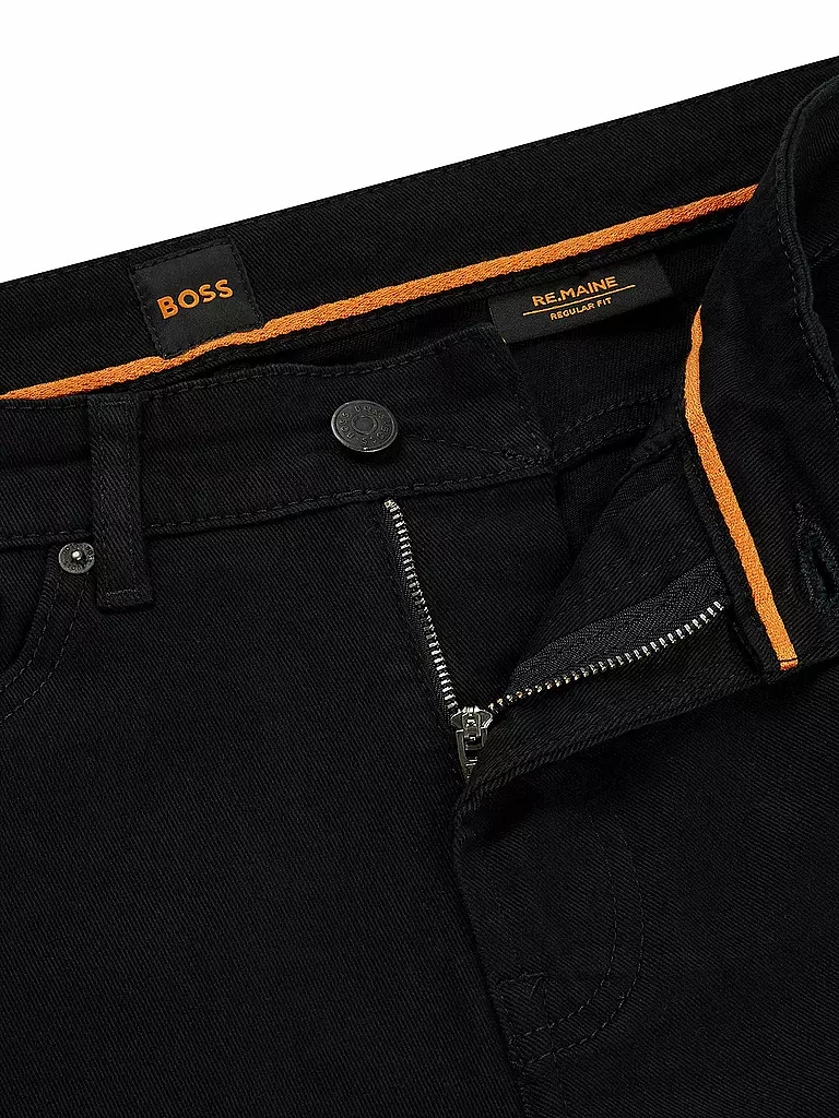 BOSS Jeans Straight Fit MAINE  schwarz