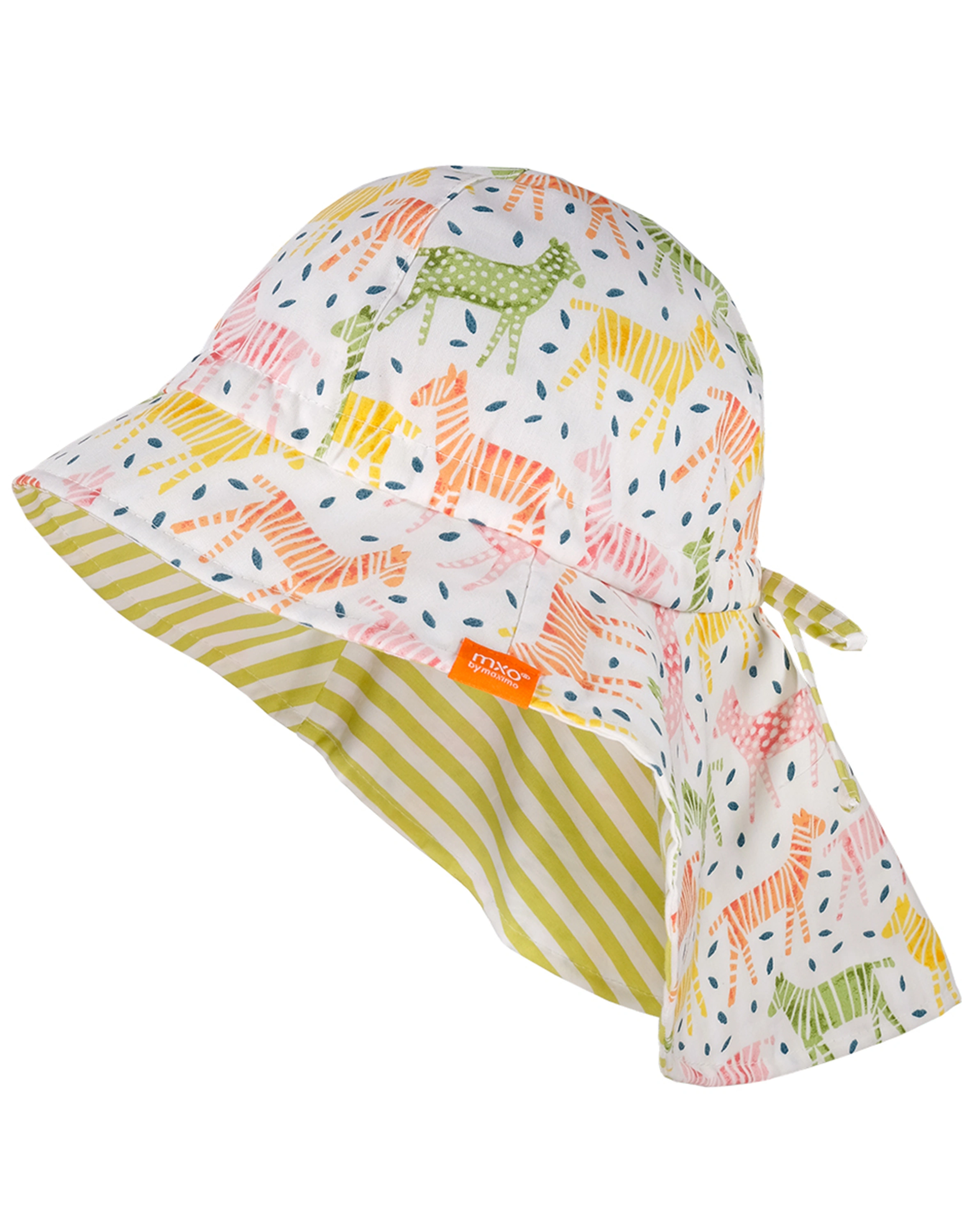 Sommerhut FLAPPER - ZEBRA in bunt