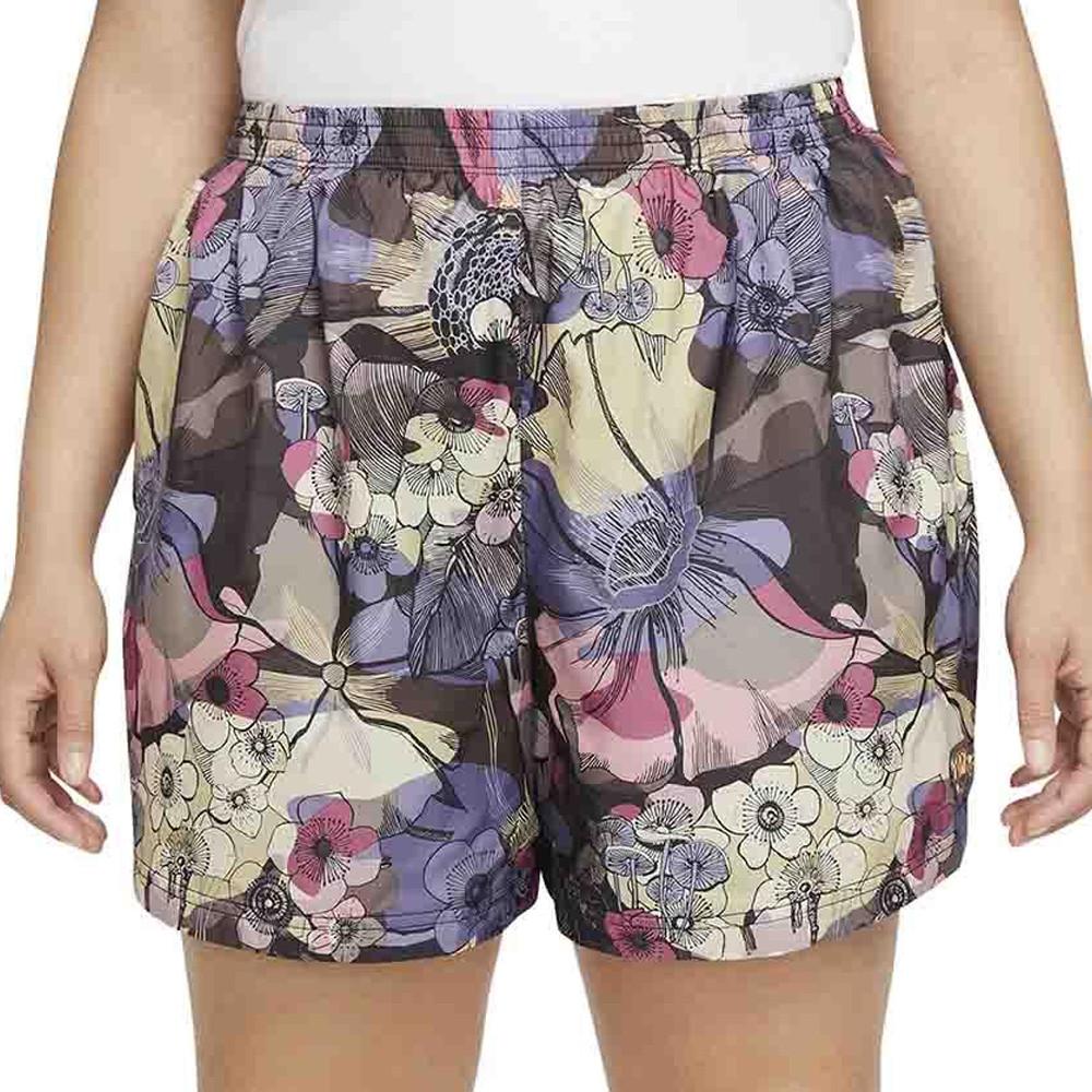 Nike Short à Fleurs Femme Nike Aop Hr