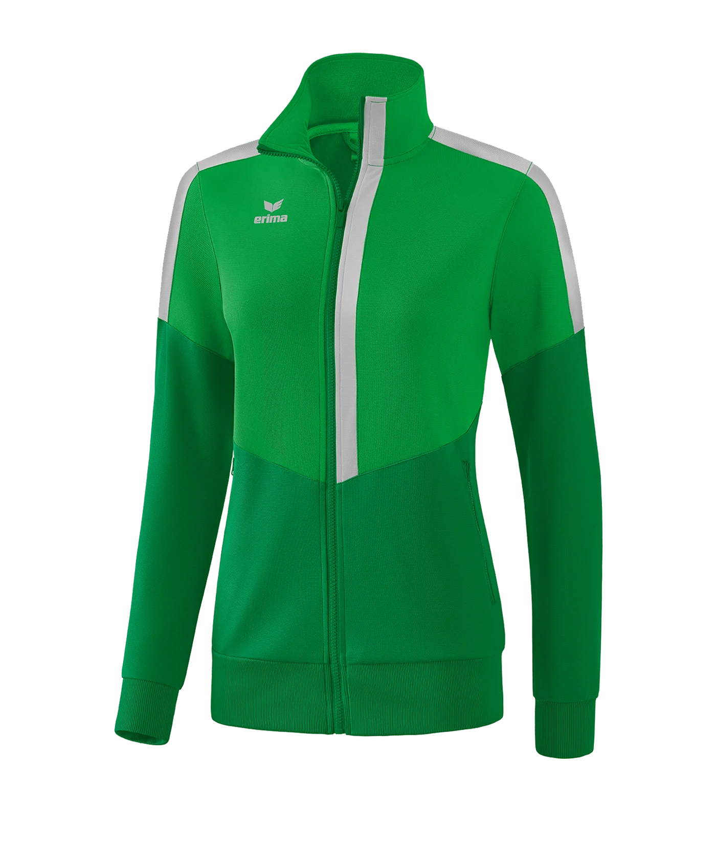 Erima Squad Trainingsjacke Damen Grün Grau