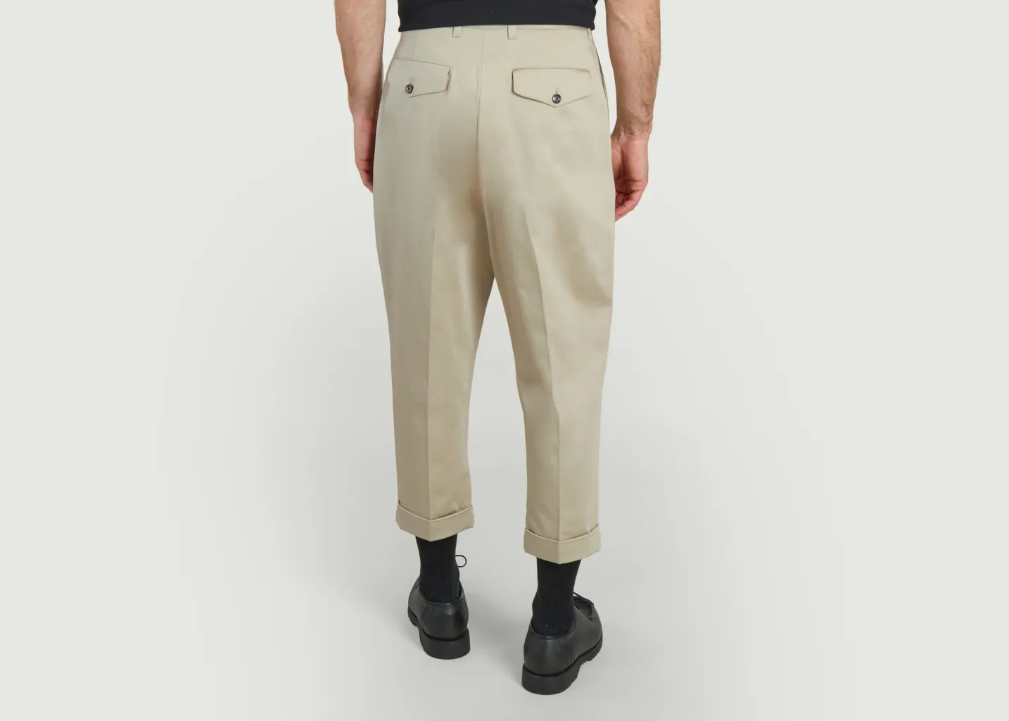 Pantalon Carotte Oversized AMI Paris