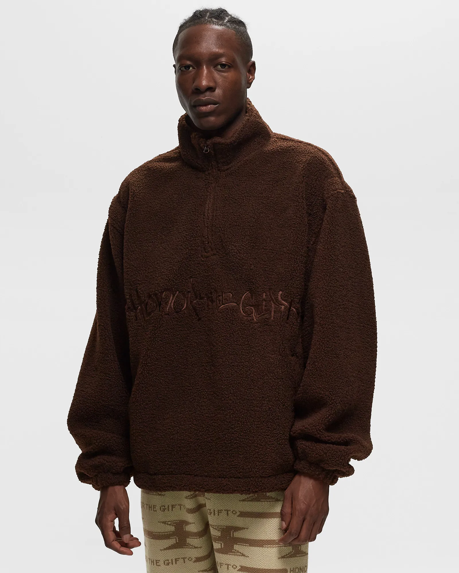 Honor The Gift SCRIPT SHERPA PULLOVER