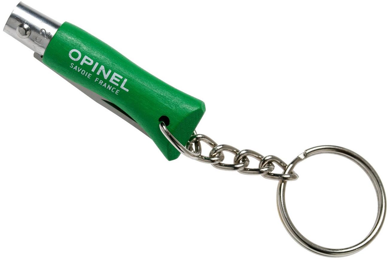 Opinel zakmes No. 02RV Keyring zakmes, Green