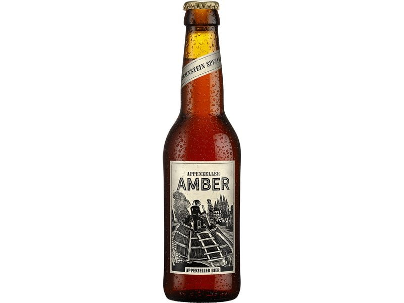 Appenzeller Bier Bier Amber 6 x 0.33 l Vollmundiges Bier