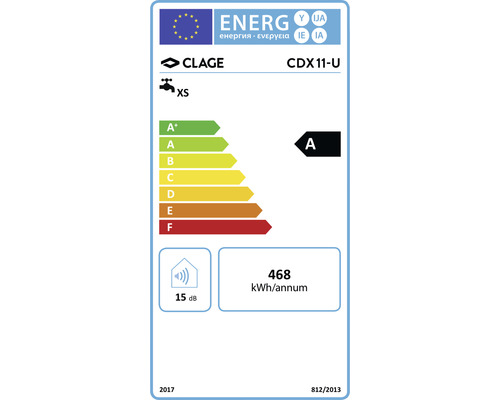 Clage CDX11-U elektronische doorstroomverwarmer 11 kW