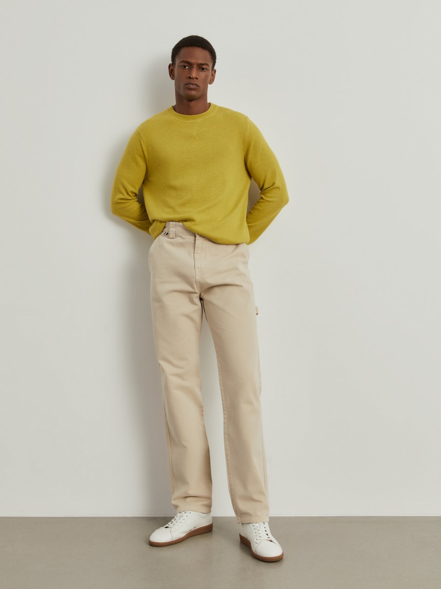 Calças regular fit