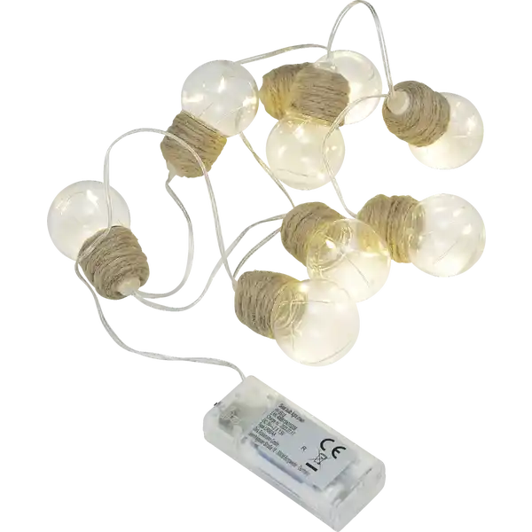 LED-Lichterkette Kugeln