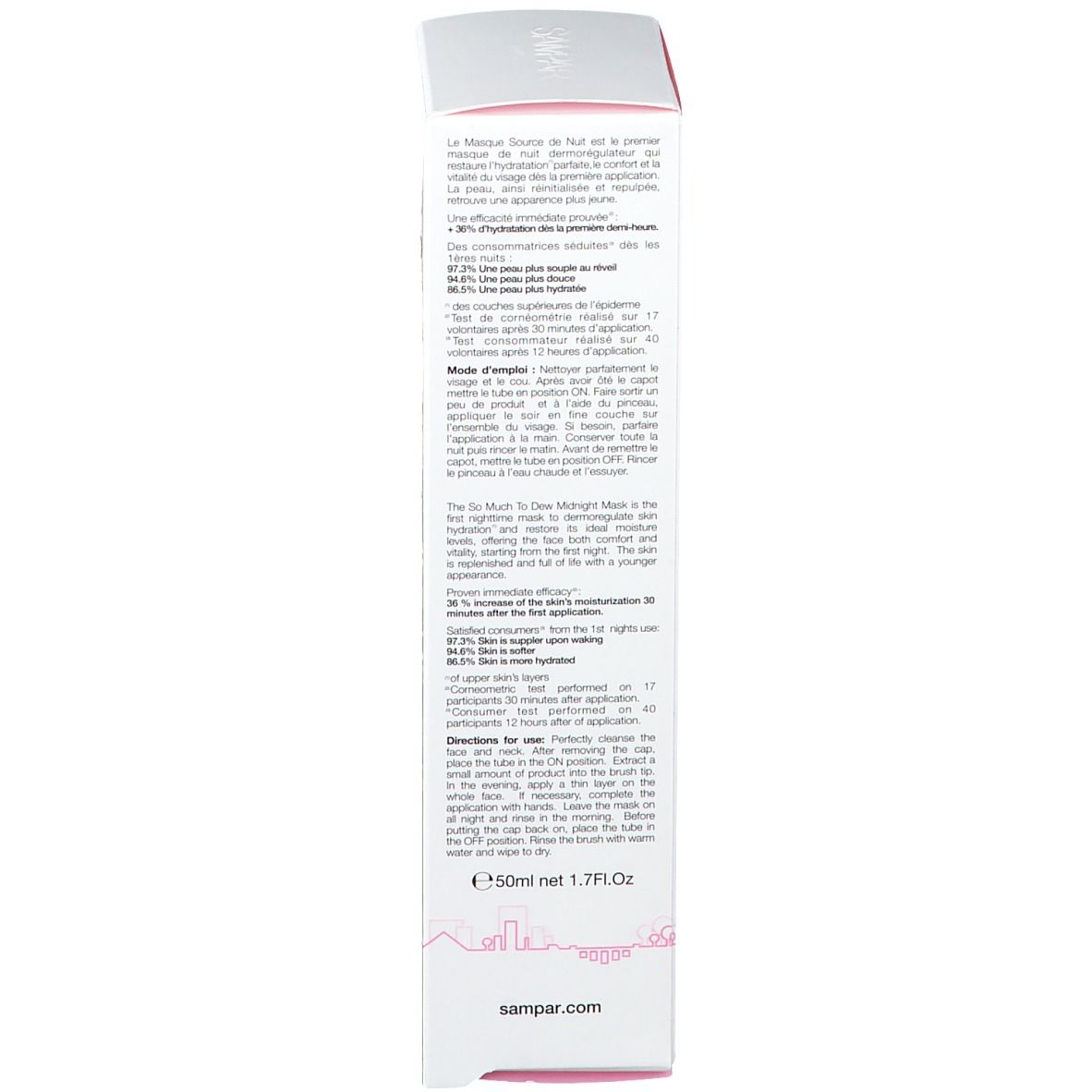 SAMPAR So Much To Dew Midnight Mask
