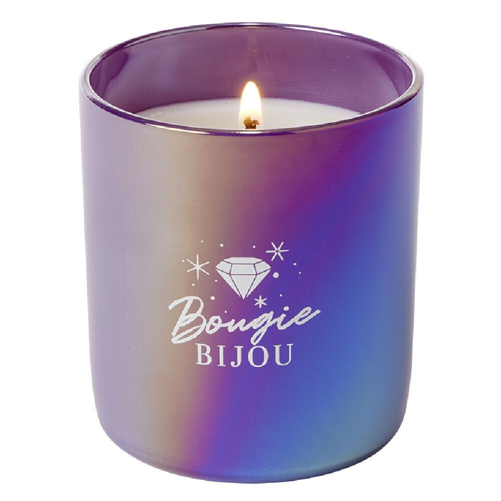 Bougie bijou collier doré senteur vanille 36h