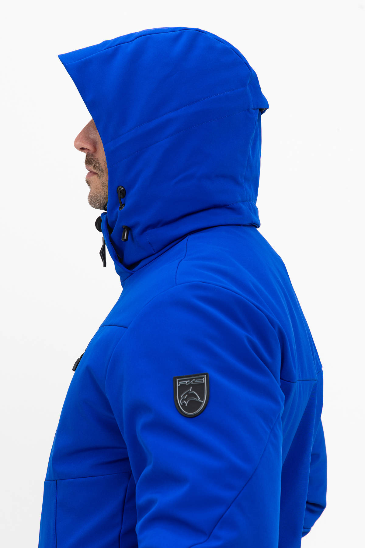 Falcon ski-jack Boris blauw