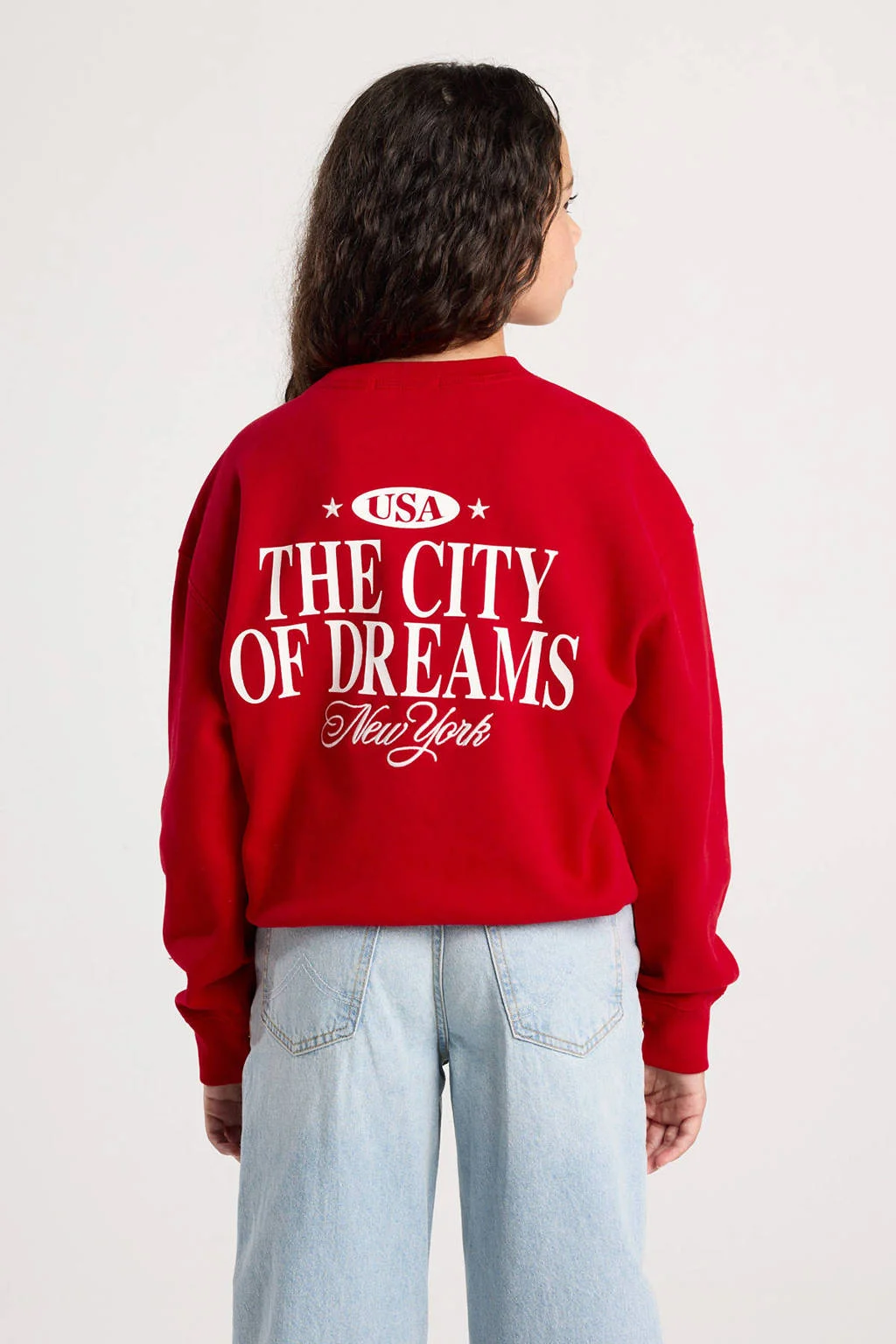 America Today sweater rood