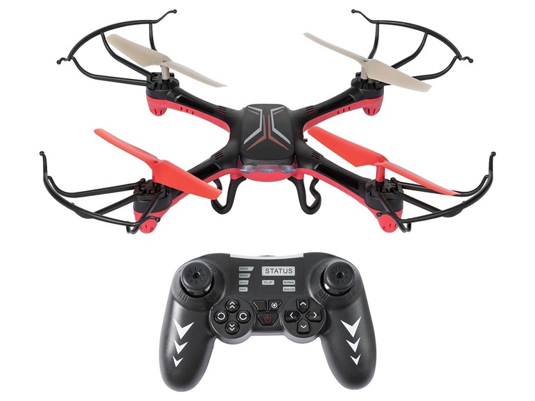 Drone, 50 m reikwijdte, met 4 reserve-rotors, vanaf 8 jaar (OSBE/OSCZ/OSPL/OSSK)