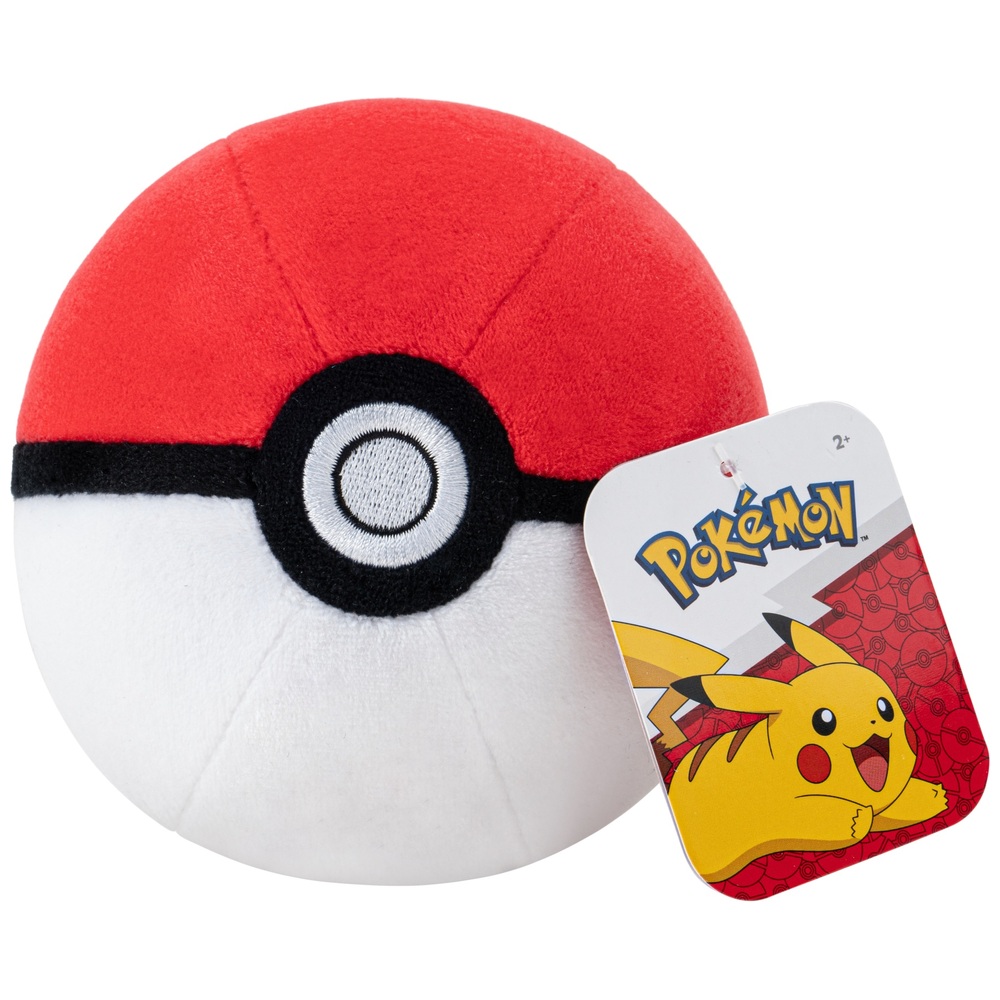 Pokémon 10cm Pokéball Plüschtier Sortiment