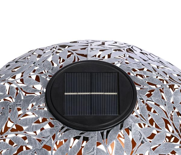 Dehner Solar-Kugelleuchte Lugano