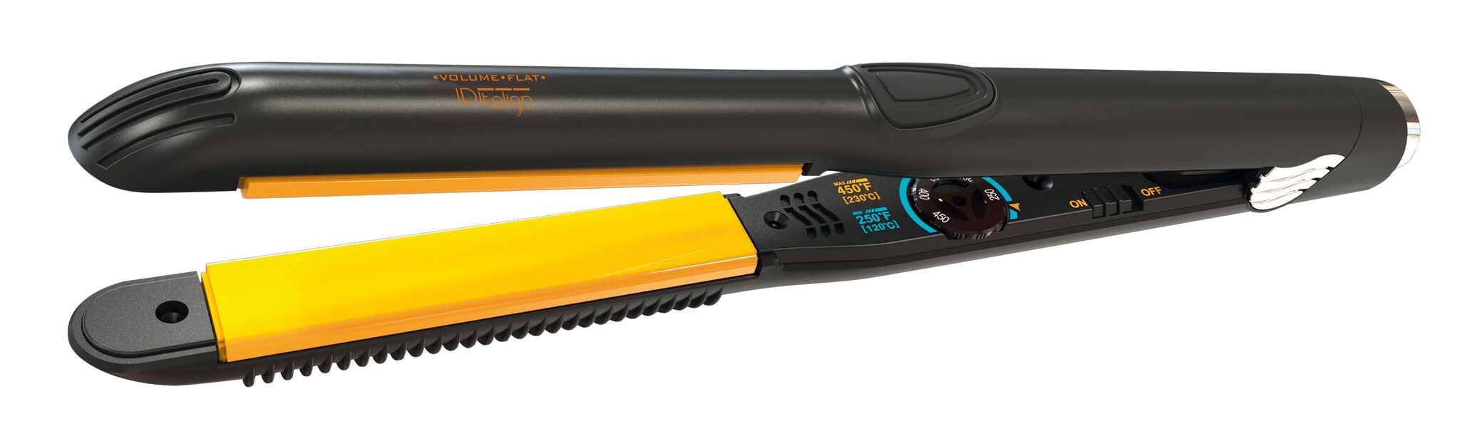 Italian Design Gold Styler Volume Flat Hair straightener