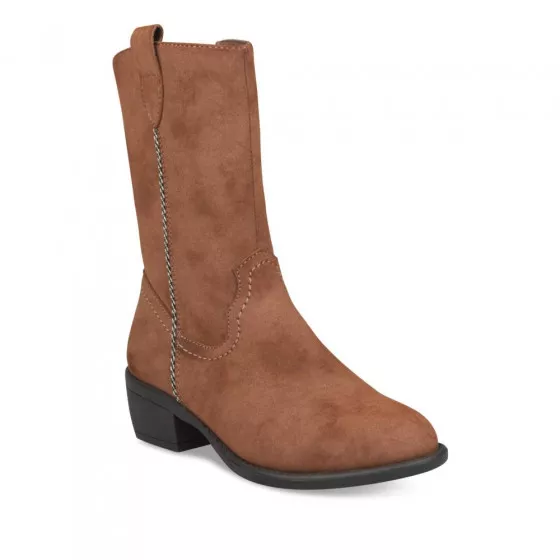 Bottes COGNAC LOVELY SKULL