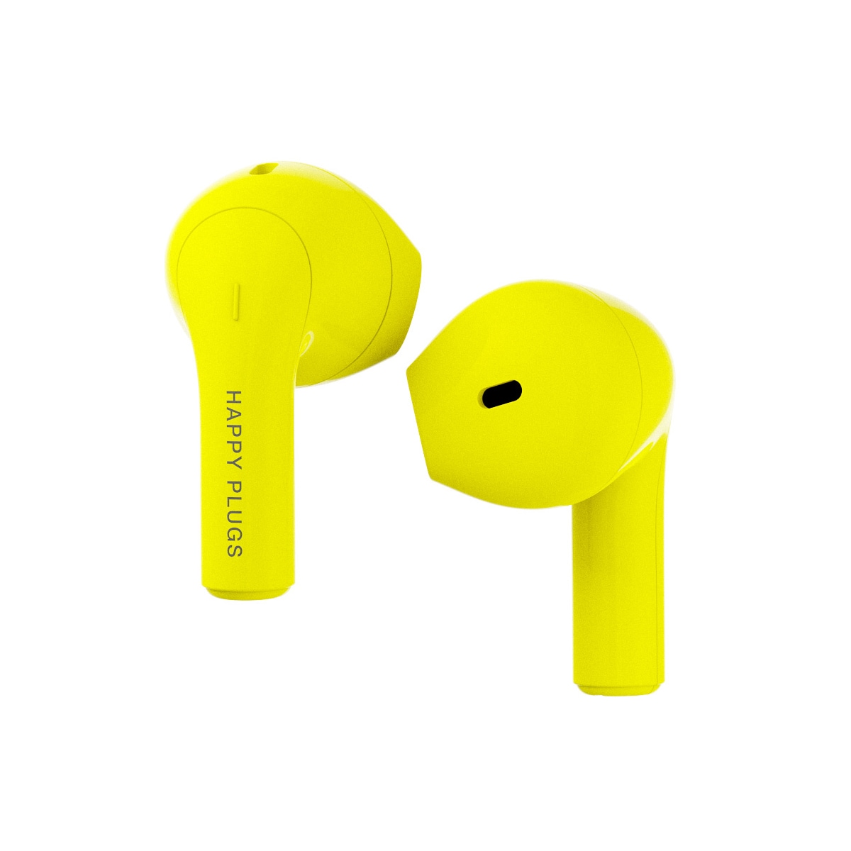 Happy Plugs Joy helt trådløse in-ear hodetelefoner (neongul)