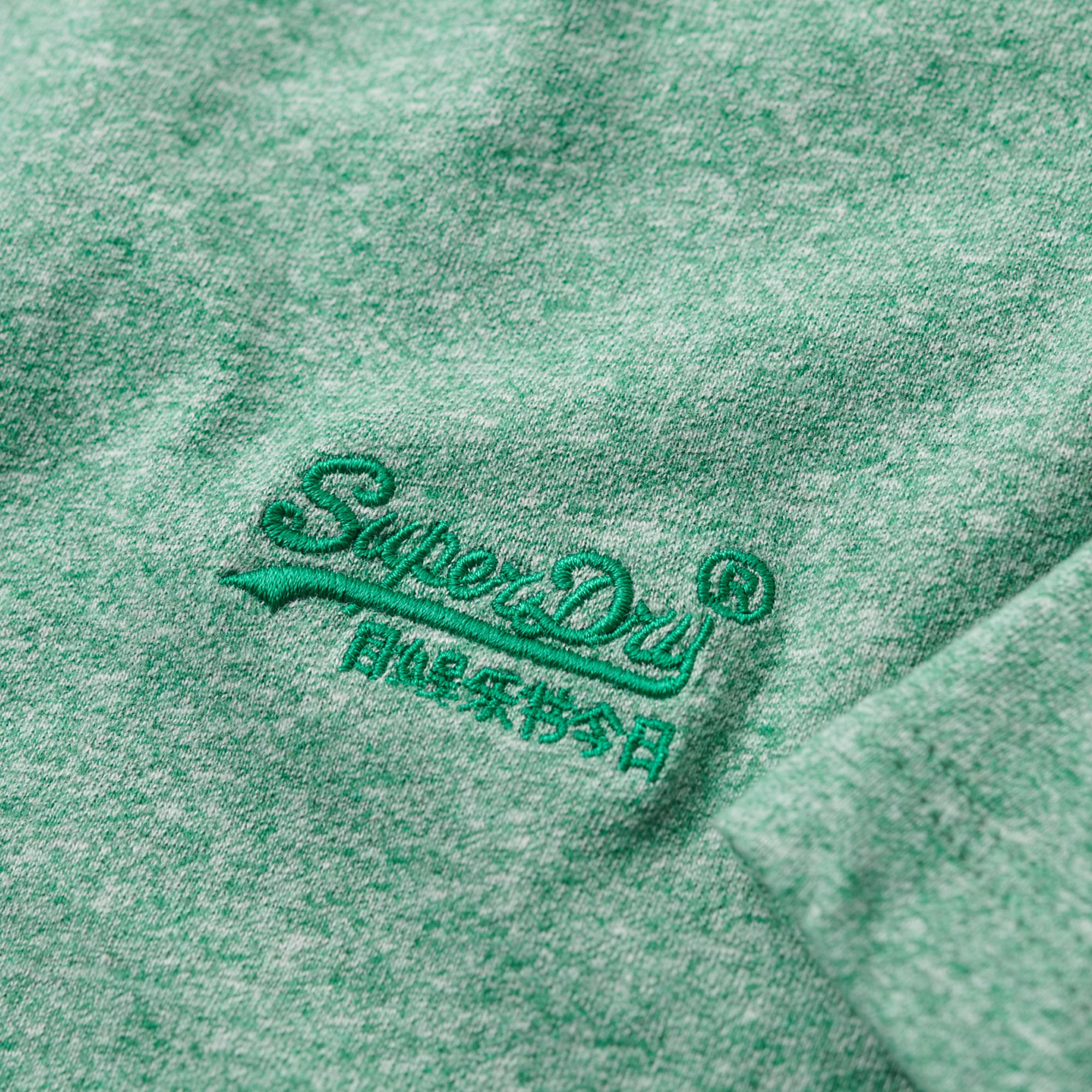Superdry Essential Logo EMB T-Shirt Herren bright green grit