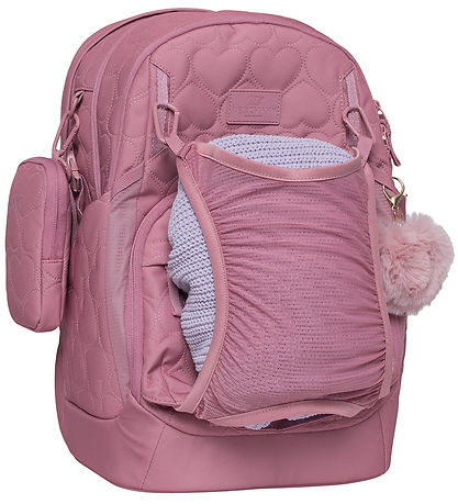 Beckmann Schulranzen - Sport Air - 30 L - Gepolstert Heart - Ros