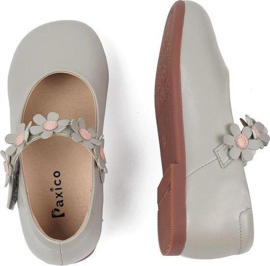 Paxico Shoes | Blushing Blooms | Meisje Ballerina's Grijs
