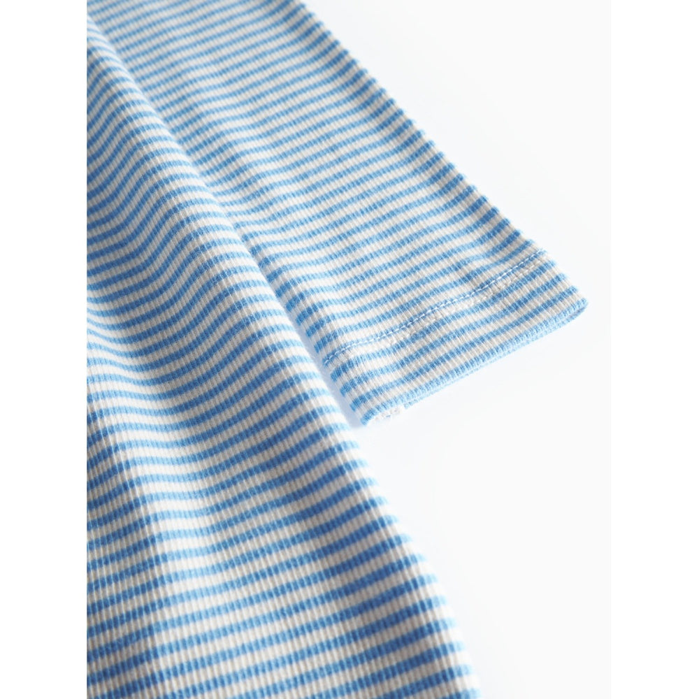 Køb MarMar Modal Fine Rib Blue Stripe Dama LS Kjole