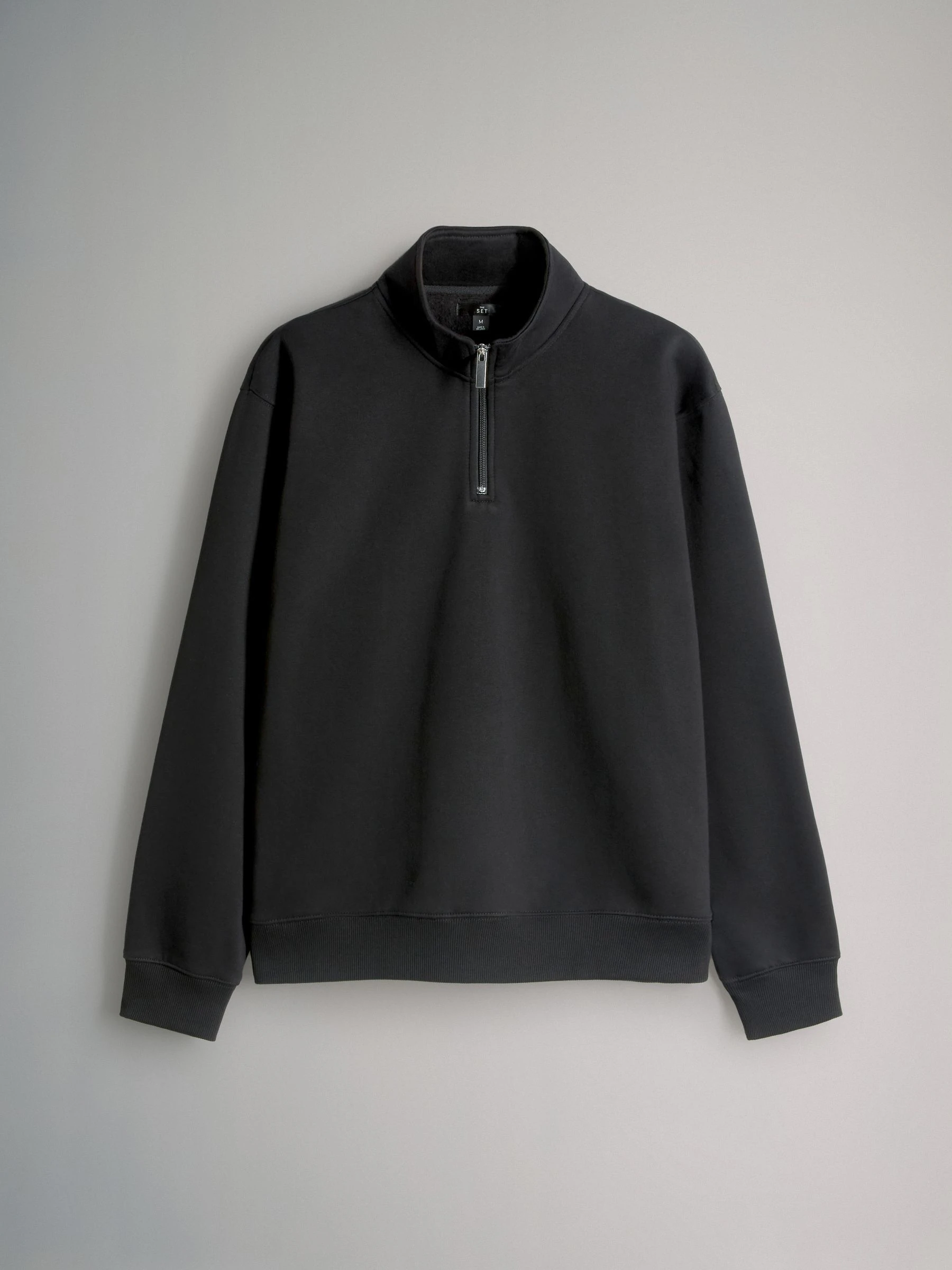 Zwart/grijs - The Set 2 Pack Zip Neck Sweatshirt