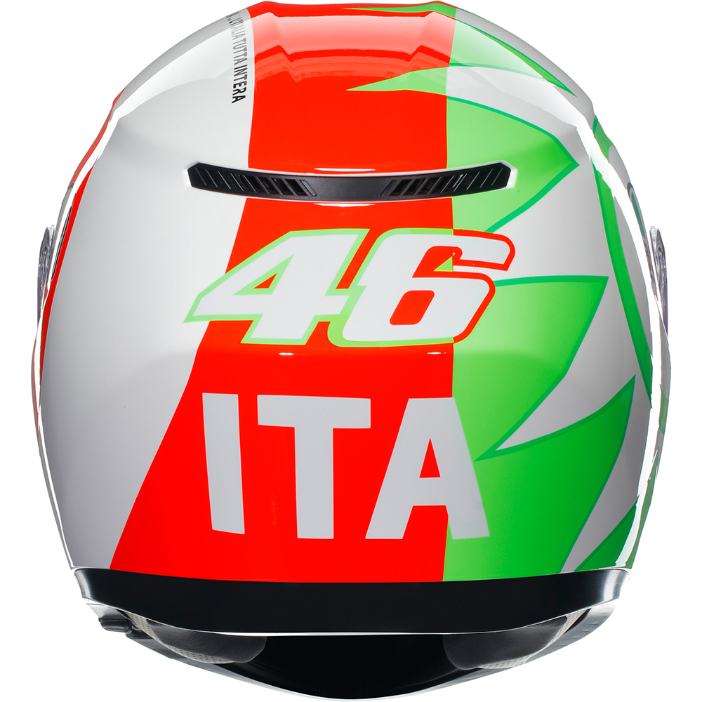 AGV - Casque K3 Rossi Mugello 2018 Vert / Blanc / Rouge