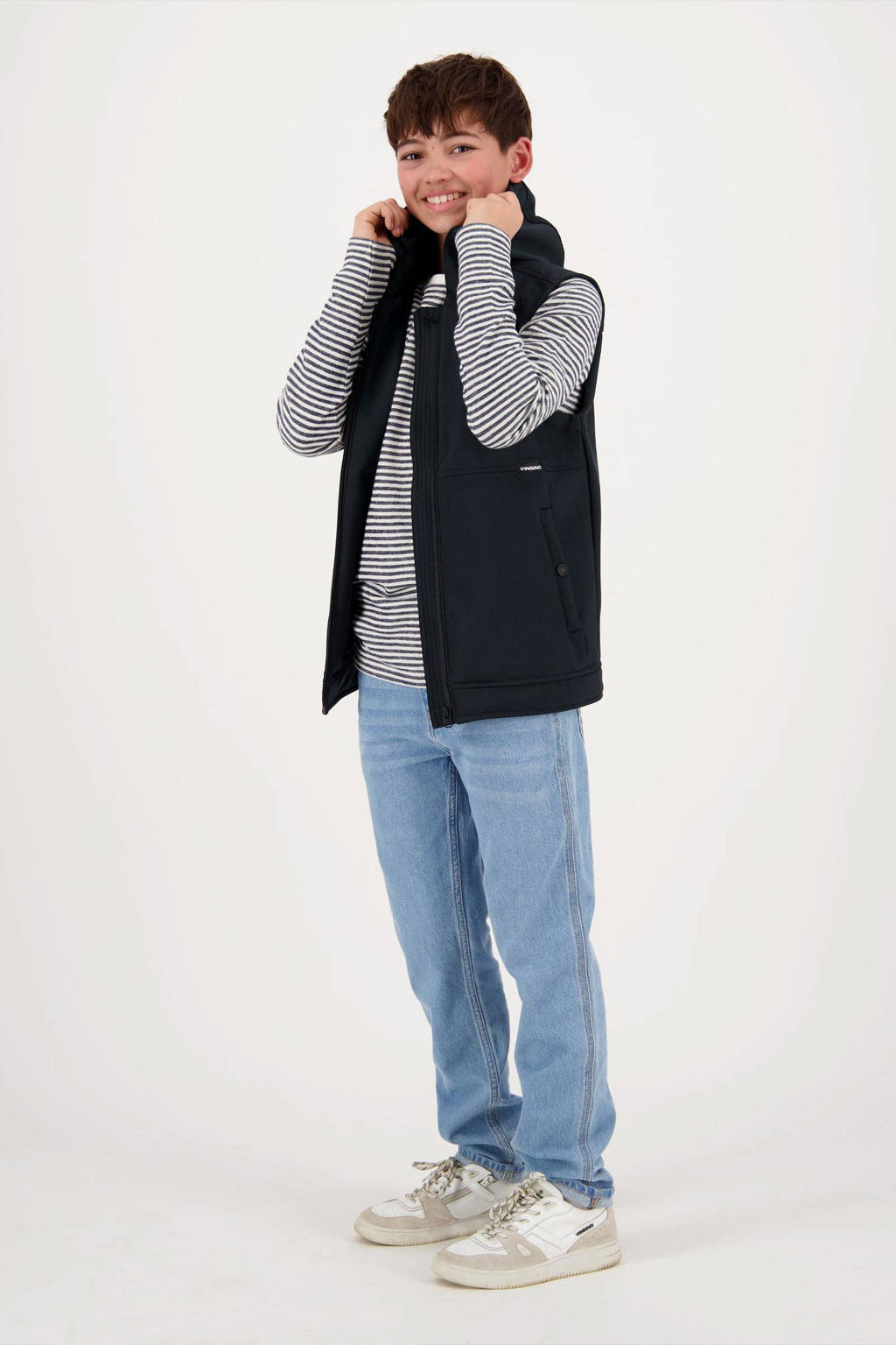 Vingino bodywarmer Tjez zwart