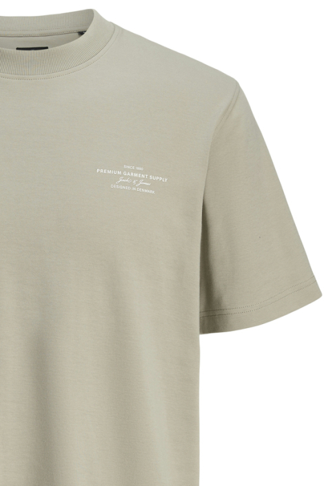 Jack & Jones beige heren t-shirt