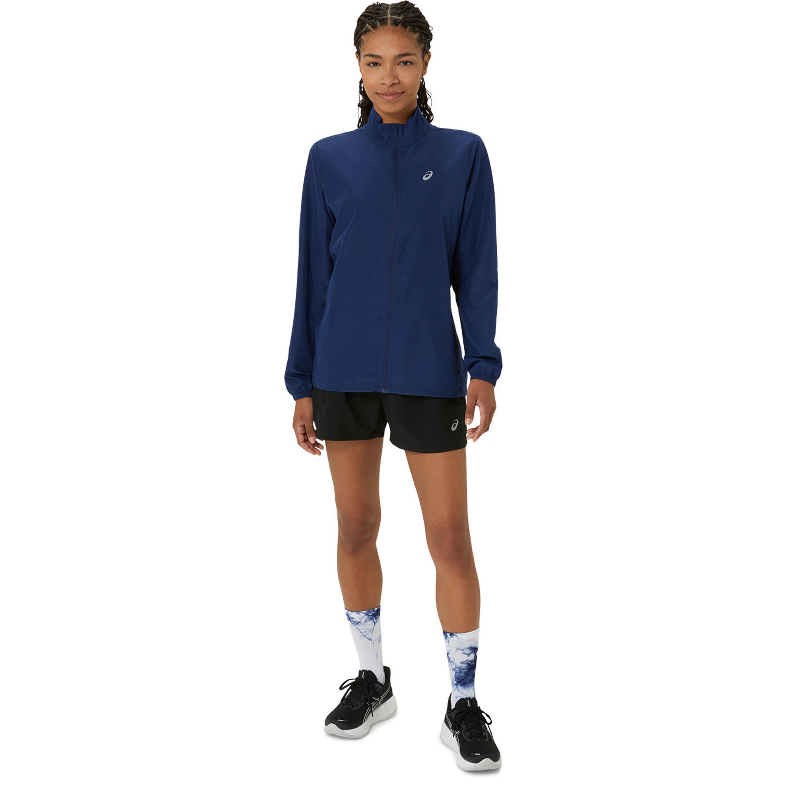 ASICS Core Veste Running Femmes - Bleu Foncé