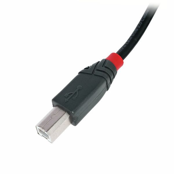Lindy USB 2.0 Kabel Typ A/B 3m BK