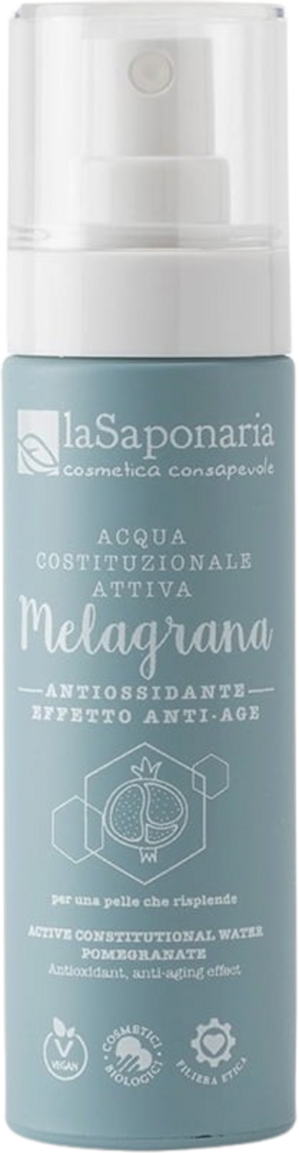 La Saponaria  Aktives Granatapfelwasser, 50 ml