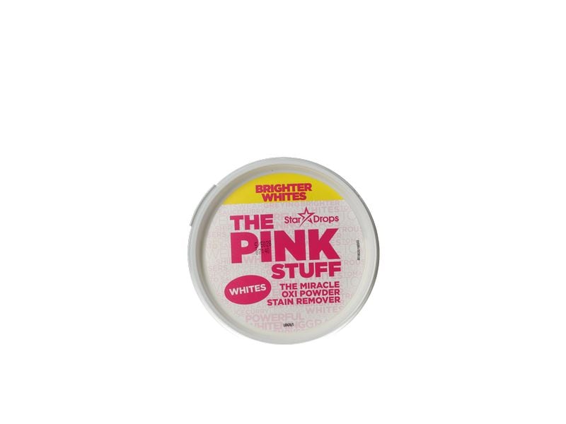 The Pink Stuff Fleckenpulver Weiss 0.5 kg Fleckenentferner-Puder für Weisstöne