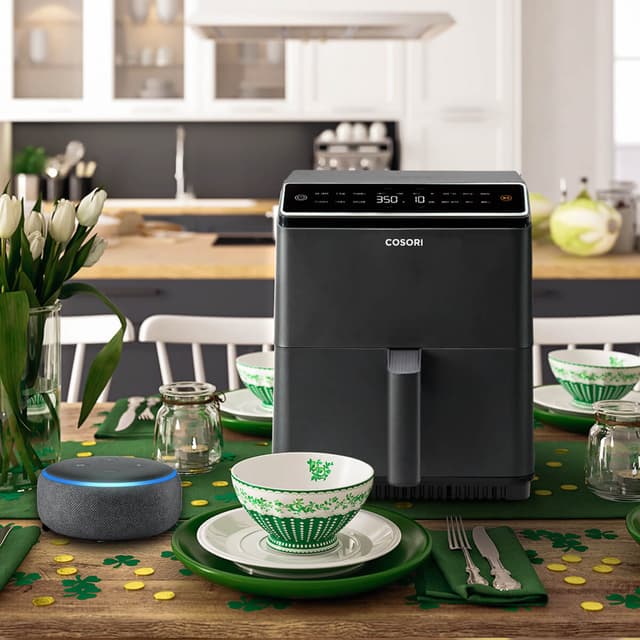 Cosori Dual Blaze airfryer (mørkegrå)