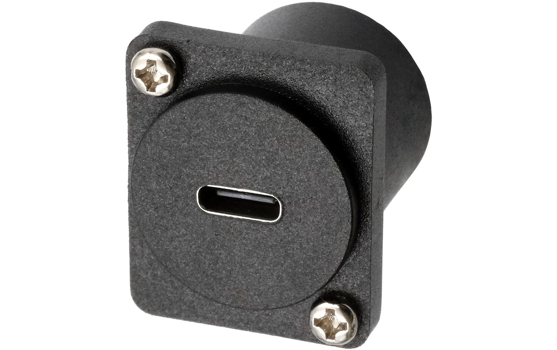 USB 3.1 Adapter D-Typ USB-C Buchse - USB-C SteckerD-Typ Adapter USB-C Buchse zu Stecker, USB 3.2 Gen 2