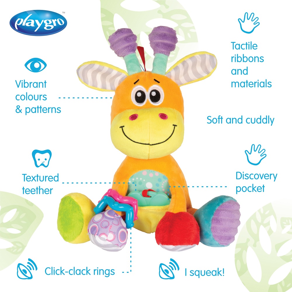 Playgro Discovery Friend Giraffe Spielzeug