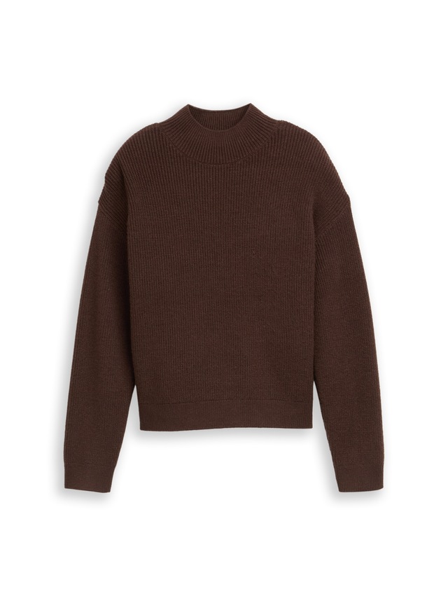 TOM TAILOR Strickpullover , mit Rippbündchen