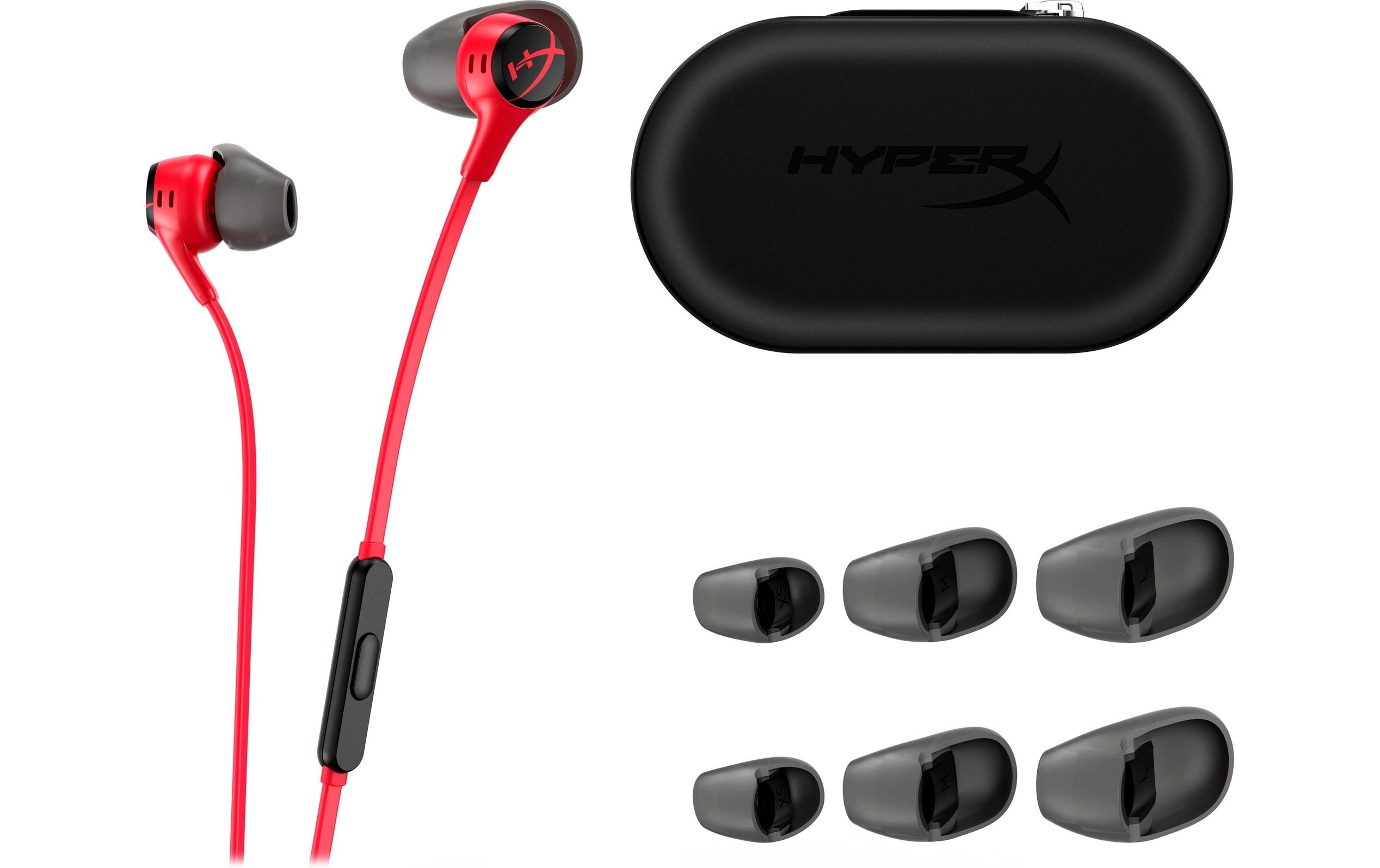 In-Ear-Kopfhörer Earbuds RotEarbuds mit integriertem Kabel