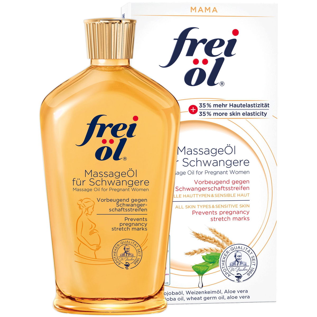 frei ölfrei öl   MAMA MassageÖl für Schwangere