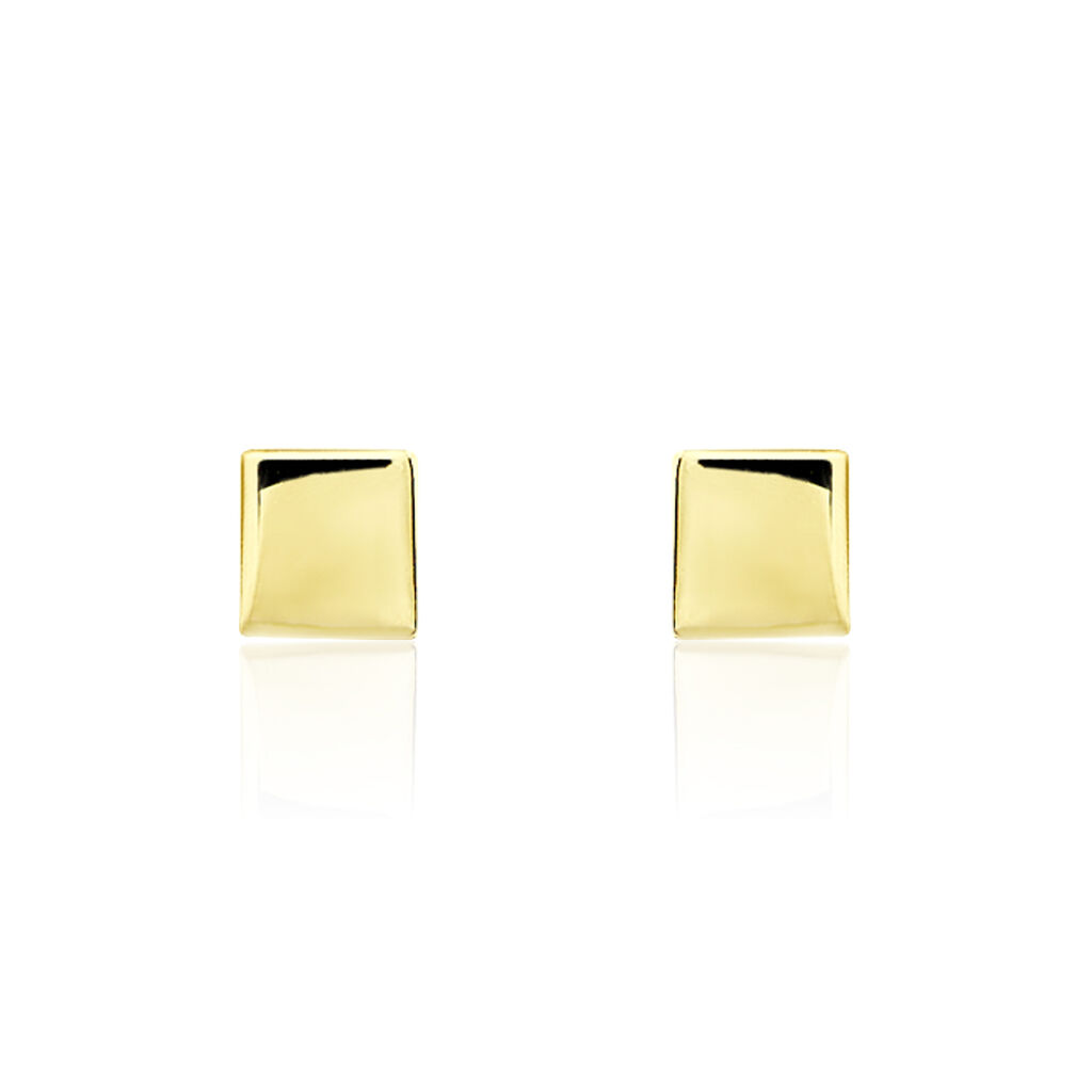 Boucles D'oreilles Puces Genovera Or Jaune