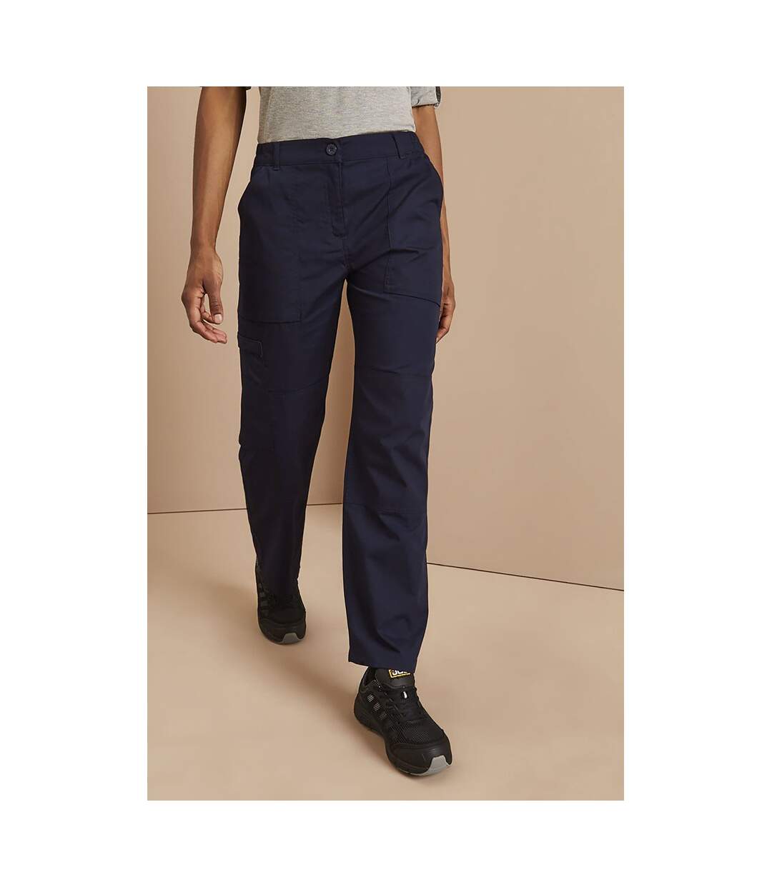 Regatta - Pantalon de randonnée, coupe courte - Femme (Bleu marine) - UTBC838